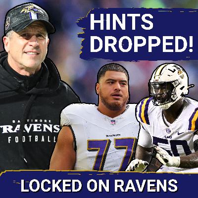 John Harbaugh HINTS AT Baltimore Ravens OL SHIFT, Lamar Jackson injury saga takes ANOTHER TURN