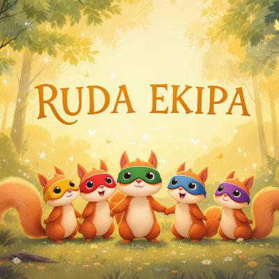 Ruda Ekipa — Bajka na dobranoc o przyjaźni i odwadze | Magiczne przygody w lesie