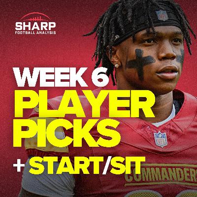 NFL Week 6: Player Picks, Sleepers & Must-Starts