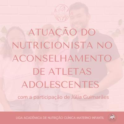 Atuação do nutricionista no aconselhamento de atletas adolescentes