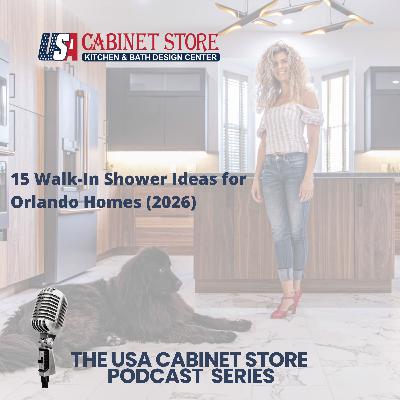 15 Walk-In Shower Ideas for Orlando Homes (2026) | USA Cabinet Store 15 Walk-In Shower Ideas for Orlando Homes (2026) | USA Cabinet Store