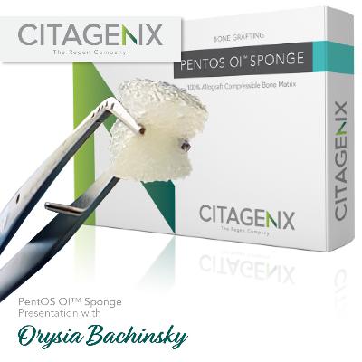 PentOS OI Sponge | Presentation of our compressible bone sponge-bloc