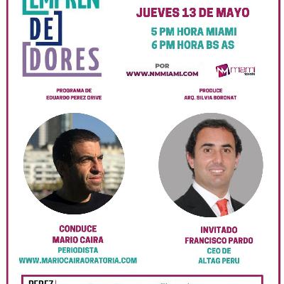 FRANCISCO PARDO C.E.O. DE ALTAG PERÚ CON MARIO CAIRA