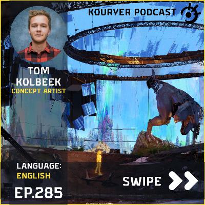 Mastering Workflow Techniques for Creating Stunning Visuals with Tom Kolbeek - Kouryer podcast #285