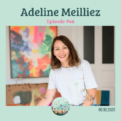 [🇫🇷#68] La couleur au coeur de la création, 14 ans de Berlin et exposer en Chine avec Adeline Meilliez peintre et serigraphe 🎨 🌾