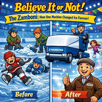 The Zamboni: How One Machine Changed Ice Forever
