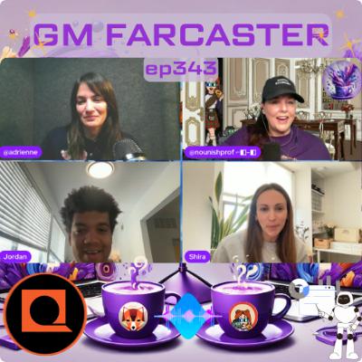 Social Signals and Prediction Markets: GM Farcaster ep343 with Quotient