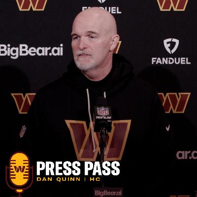 HC Dan Quinn | January 4, 2025 | Press Pass | Washington Commanders | NFL HC Dan Quinn | January 4, 2025 | Press Pass | Washington Commanders | NFL