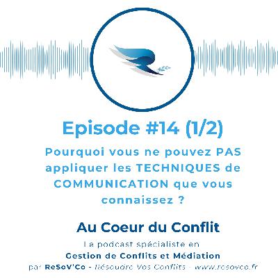 14. Pendant un CONFLIT, pourquoi vos TECHNIQUES de contrôle ne marchent pas ? (1/2) 14. Pendant un CONFLIT, pourquoi vos TECHNIQUES de contrôle ne marchent pas ? (1/2)