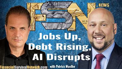 Jobs Up, Debt Rising, AI Disrupts - Patrick Mueller #6334