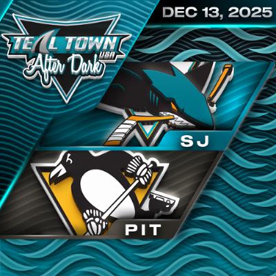 San Jose Sharks @ Pittsburgh Penguins - 12/13/2025 - Teal Town USA After Dark (Postgame) San Jose Sharks @ Pittsburgh Penguins - 12/13/2025 - Teal Town USA After Dark (Postgame)