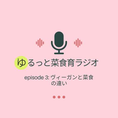 episode 3: ヴィーガンと菜食の違い
