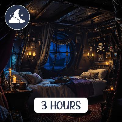 3 Hour Pirate Captain Quarters ASMR - Relaxing SoundZzz
