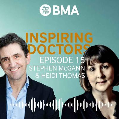 Stephen McGann and Heidi Thomas