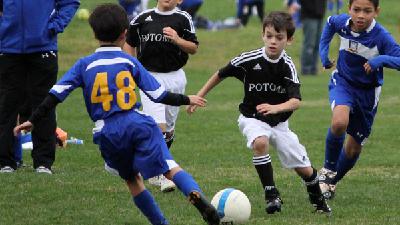 contested soccer ball