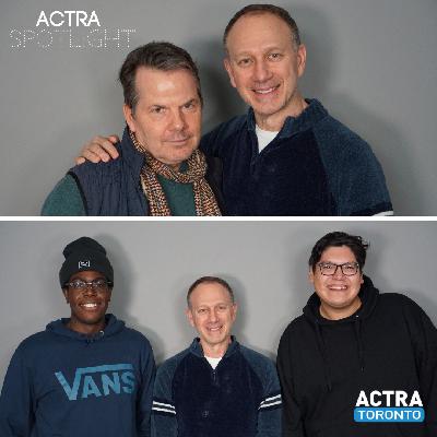 From the ACTRA Spotlight Archives: Bruce McCulloch, Vance Banzo and Tim Blair