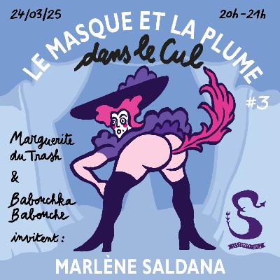 La plume dans le cul de Marlène Saldana La plume dans le cul de Marlène Saldana