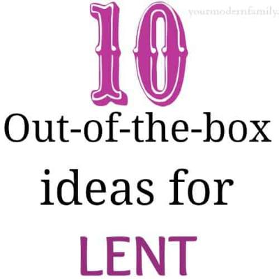 Episode 38: Give It Up For Lent: Tracy's Top 10 Inspiring Ideas