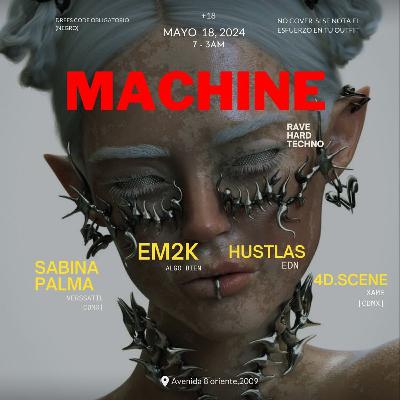 ¡Música Hard Techno! Rave en Puebla con Sabina Palma y Emilia Lobatos