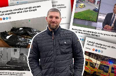 Mācītājs un apbedītājs Andrejs Kostaļeba Covid pandēmiju redz dažādās tās izpausmēs