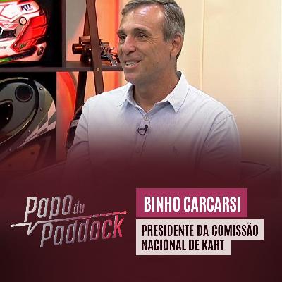 Binho Carcasci comenta sua trajetória e os próximos passos do kart nacional