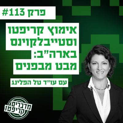 פרק 113 - אימוץ קריפטו וסטייבלקוינס בארה״ב: מבט מבפנים עם עו״ד טל הפלינג פרק 113 - אימוץ קריפטו וסטייבלקוינס בארה״ב: מבט מבפנים עם עו״ד טל הפלינג