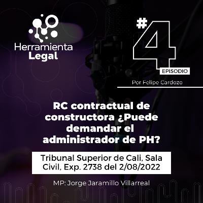 RC contractual de constructora ¿Puede demandar el administrador de PH?
