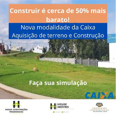 Aquisição de terreno e construção