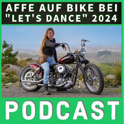 Affe auf Bike rockt jetzt "Let's Dance" 2024