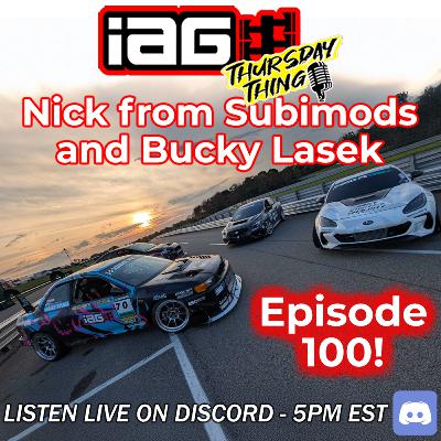 IAG Thursday Thing EP.100!: Bucky Lasek and Nick Nazzaro live at Gridlife Pitt Race