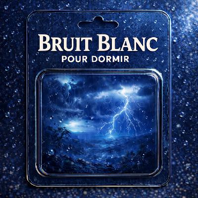 1 H de Bruit Blanc pour DORMIR | Gros orages et Pluie