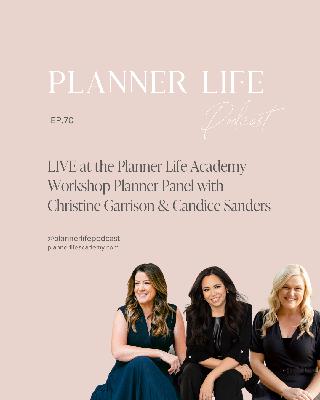 070: LIVE from the Mastering Management Workshop - Planner Panel Discussion