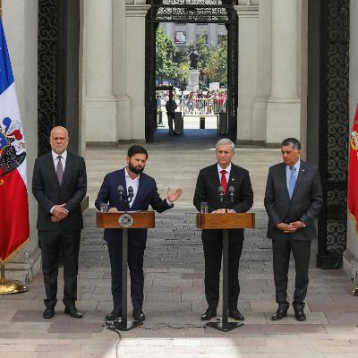 Cavallo y Araos por la previa al cambio de mando y el gabinete saliente