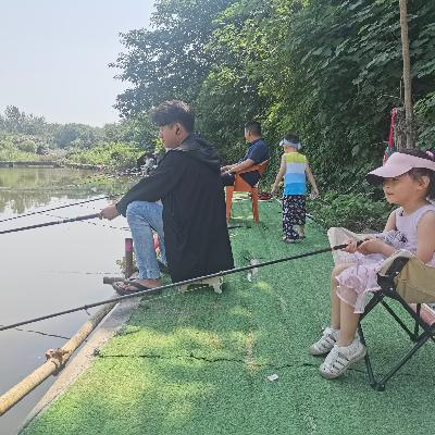 钓鱼（小学三年级日记）