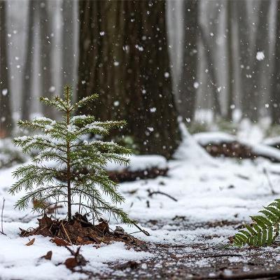 Wet Gloppy Snowfall