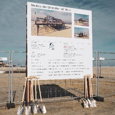 Neubau der Strandbar 54° Nord Neubau der Strandbar 54° Nord