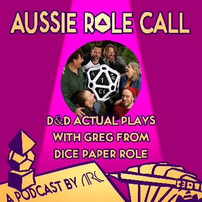 16. D&D Actual plays with greg from dice paper role