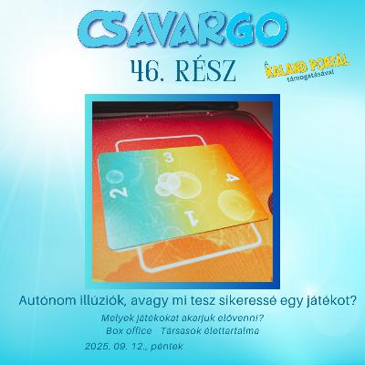 CsavarGo #46. Autónom illúziók, avagy mi tesz sikeressé egy játékot?