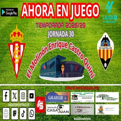 AHORA EN JUEGO Jornada 30 #laligahypermotion #RealSportingCastellón