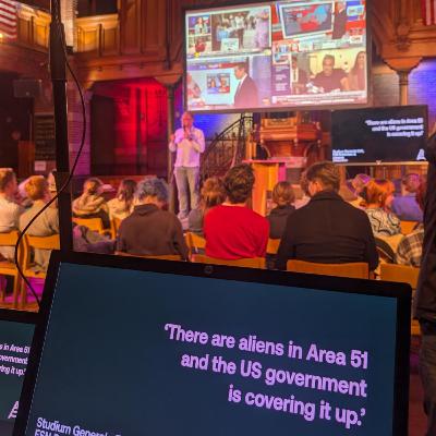 Area 51 en the American Dream tijdens de Watch Party