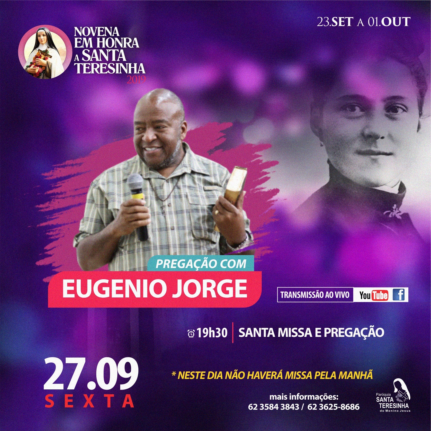 Novena de Santa Teresinha 2019