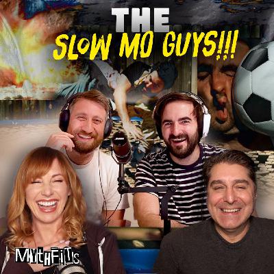 The Slow Mo Guys React to MythBuster's BEST High-Speed Clips