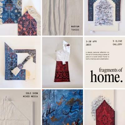 Fragments of Home: An Immigrant’s Tapestry (Live@ 5 Olive Gallery)