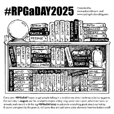 Bonusfolge 52 - #RPGaDAY und das deutsche Gegenprogramm