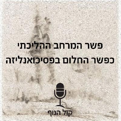 פשר המרחב ההליכתי כפשר החלום בפסיכואנליזה