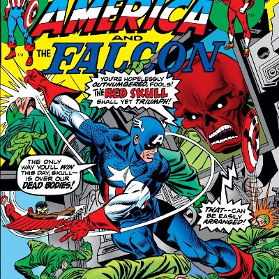 #265: Vs Red Skull Part 2 (1975) Captain America #185 by Steve Englehart / Frank Robbins