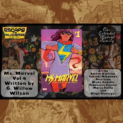 Our Extended Mutant Family: Ms. Marvel Part 2 by G. Willow Wilson Adrian Alphona and Takeshi Miyazawa Our Extended Mutant Family: Ms. Marvel Part 2 by G. Willow Wilson Adrian Alphona and Takeshi Miyazawa