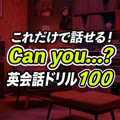 Can you だけで英会話OK｜ネイティブが毎日使う100フレーズ【366】