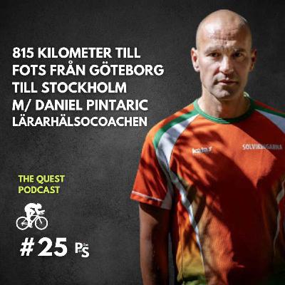 815 kilometer till fots från Göteborg till Stockholm | Med Daniel Pintaric
