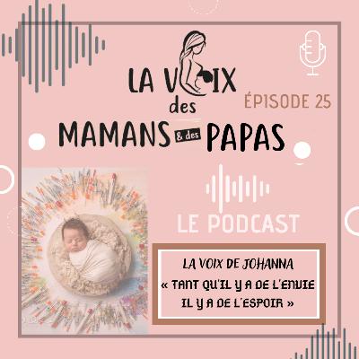 EPISODE 24, " La Voix de Johanna, Tant qu'il ya de l'envie il y a de l'espoir"